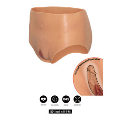 Hidden Desire - Alter Ego Vagin Ouvert Slip Taille Haute Chair